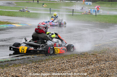 12/04/2009 : 1ère manche du Championnat Sud et 1ère manche du Championnat Régional Languedoc-Roussillon à Lavelanet (photos Julien Dejean) 2009 — karting