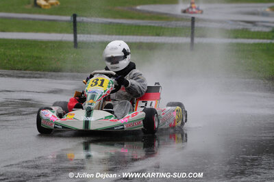 12/04/2009 : 1ère manche du Championnat Sud et 1ère manche du Championnat Régional Languedoc-Roussillon à Lavelanet (photos Julien Dejean) 2009 — karting
