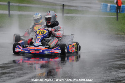 12/04/2009 : 1ère manche du Championnat Sud et 1ère manche du Championnat Régional Languedoc-Roussillon à Lavelanet (photos Julien Dejean) 2009 — karting