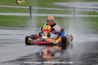 12/04/2009 : 1ère manche du Championnat Sud et 1ère manche du Championnat Régional Languedoc-Roussillon à Lavelanet (photos Julien Dejean) 2009 — karting
