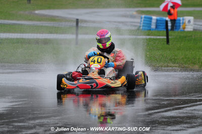 12/04/2009 : 1ère manche du Championnat Sud et 1ère manche du Championnat Régional Languedoc-Roussillon à Lavelanet (photos Julien Dejean) 2009 — karting