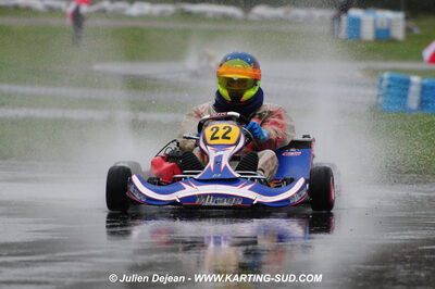 12/04/2009 : 1ère manche du Championnat Sud et 1ère manche du Championnat Régional Languedoc-Roussillon à Lavelanet (photos Julien Dejean) 2009 — karting