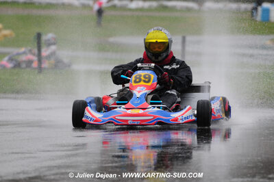 12/04/2009 : 1ère manche du Championnat Sud et 1ère manche du Championnat Régional Languedoc-Roussillon à Lavelanet (photos Julien Dejean) 2009 — karting