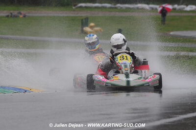 12/04/2009 : 1ère manche du Championnat Sud et 1ère manche du Championnat Régional Languedoc-Roussillon à Lavelanet (photos Julien Dejean) 2009 — karting