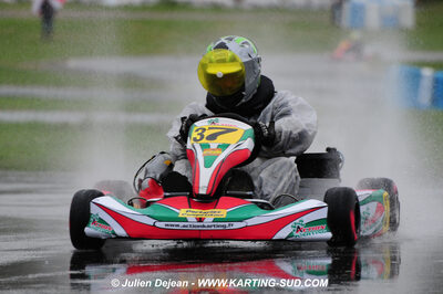 12/04/2009 : 1ère manche du Championnat Sud et 1ère manche du Championnat Régional Languedoc-Roussillon à Lavelanet (photos Julien Dejean) 2009 — karting