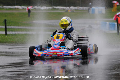 12/04/2009 : 1ère manche du Championnat Sud et 1ère manche du Championnat Régional Languedoc-Roussillon à Lavelanet (photos Julien Dejean) 2009 — karting