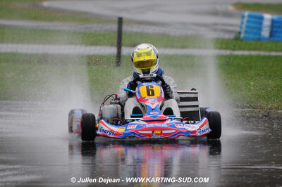 12/04/2009 : 1ère manche du Championnat Sud et 1ère manche du Championnat Régional Languedoc-Roussillon à Lavelanet (photos Julien Dejean) 2009 — karting