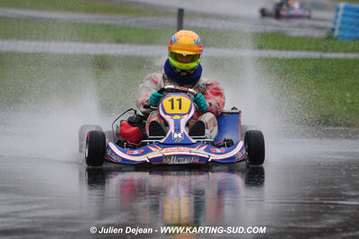 12/04/2009 : 1ère manche du Championnat Sud et 1ère manche du Championnat Régional Languedoc-Roussillon à Lavelanet (photos Julien Dejean) 2009 — karting