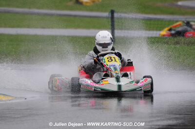 12/04/2009 : 1ère manche du Championnat Sud et 1ère manche du Championnat Régional Languedoc-Roussillon à Lavelanet (photos Julien Dejean) 2009 — karting