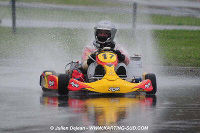 12/04/2009 : 1ère manche du Championnat Sud et 1ère manche du Championnat Régional Languedoc-Roussillon à Lavelanet (photos Julien Dejean) 2009 — karting