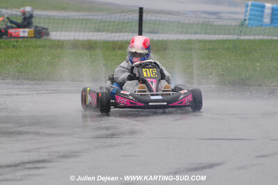 12/04/2009 : 1ère manche du Championnat Sud et 1ère manche du Championnat Régional Languedoc-Roussillon à Lavelanet (photos Julien Dejean) 2009 — karting