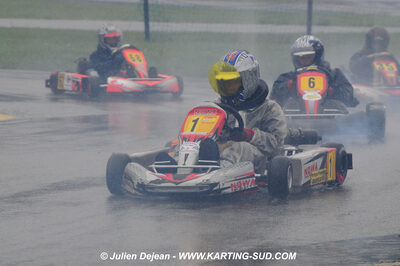 12/04/2009 : 1ère manche du Championnat Sud et 1ère manche du Championnat Régional Languedoc-Roussillon à Lavelanet (photos Julien Dejean) 2009 — karting