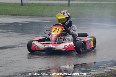 12/04/2009 : 1ère manche du Championnat Sud et 1ère manche du Championnat Régional Languedoc-Roussillon à Lavelanet (photos Julien Dejean) 2009 — karting