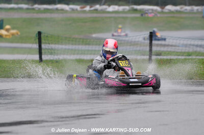 12/04/2009 : 1ère manche du Championnat Sud et 1ère manche du Championnat Régional Languedoc-Roussillon à Lavelanet (photos Julien Dejean) 2009 — karting