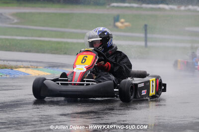 12/04/2009 : 1ère manche du Championnat Sud et 1ère manche du Championnat Régional Languedoc-Roussillon à Lavelanet (photos Julien Dejean) 2009 — karting