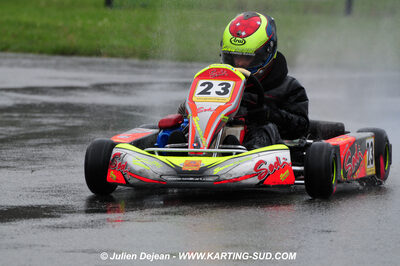 12/04/2009 : 1ère manche du Championnat Sud et 1ère manche du Championnat Régional Languedoc-Roussillon à Lavelanet (photos Julien Dejean) 2009 — karting
