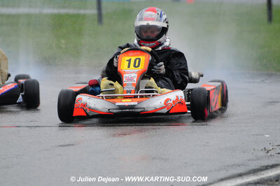 12/04/2009 : 1ère manche du Championnat Sud et 1ère manche du Championnat Régional Languedoc-Roussillon à Lavelanet (photos Julien Dejean) 2009 — karting