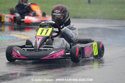 12/04/2009 : 1ère manche du Championnat Sud et 1ère manche du Championnat Régional Languedoc-Roussillon à Lavelanet (photos Julien Dejean) 2009 — karting