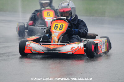 12/04/2009 : 1ère manche du Championnat Sud et 1ère manche du Championnat Régional Languedoc-Roussillon à Lavelanet (photos Julien Dejean) 2009 — karting