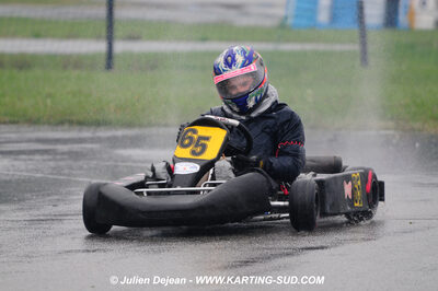 12/04/2009 : 1ère manche du Championnat Sud et 1ère manche du Championnat Régional Languedoc-Roussillon à Lavelanet (photos Julien Dejean) 2009 — karting