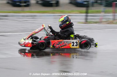 12/04/2009 : 1ère manche du Championnat Sud et 1ère manche du Championnat Régional Languedoc-Roussillon à Lavelanet (photos Julien Dejean) 2009 — karting