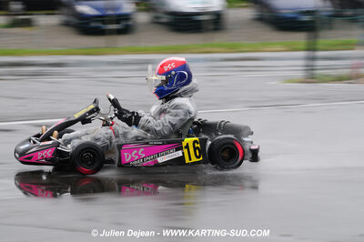 12/04/2009 : 1ère manche du Championnat Sud et 1ère manche du Championnat Régional Languedoc-Roussillon à Lavelanet (photos Julien Dejean) 2009 — karting