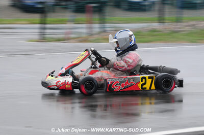 12/04/2009 : 1ère manche du Championnat Sud et 1ère manche du Championnat Régional Languedoc-Roussillon à Lavelanet (photos Julien Dejean) 2009 — karting