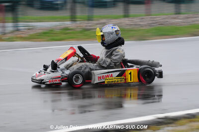 12/04/2009 : 1ère manche du Championnat Sud et 1ère manche du Championnat Régional Languedoc-Roussillon à Lavelanet (photos Julien Dejean) 2009 — karting