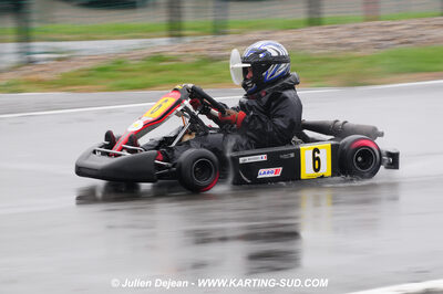 12/04/2009 : 1ère manche du Championnat Sud et 1ère manche du Championnat Régional Languedoc-Roussillon à Lavelanet (photos Julien Dejean) 2009 — karting