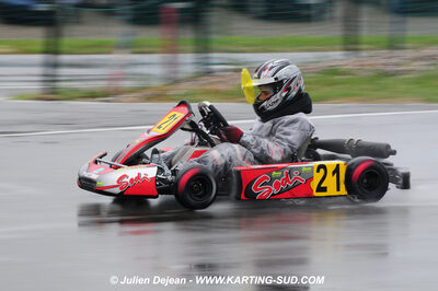 12/04/2009 : 1ère manche du Championnat Sud et 1ère manche du Championnat Régional Languedoc-Roussillon à Lavelanet (photos Julien Dejean) 2009 — karting