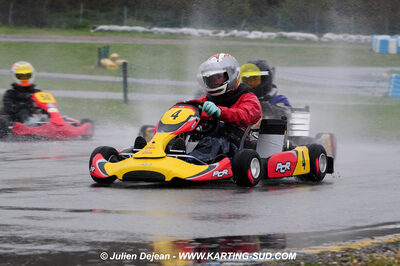12/04/2009 : 1ère manche du Championnat Sud et 1ère manche du Championnat Régional Languedoc-Roussillon à Lavelanet (photos Julien Dejean) 2009 — karting