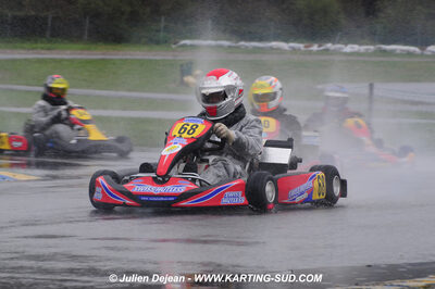 12/04/2009 : 1ère manche du Championnat Sud et 1ère manche du Championnat Régional Languedoc-Roussillon à Lavelanet (photos Julien Dejean) 2009 — karting