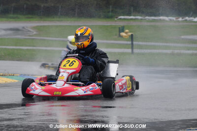 12/04/2009 : 1ère manche du Championnat Sud et 1ère manche du Championnat Régional Languedoc-Roussillon à Lavelanet (photos Julien Dejean) 2009 — karting