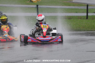 12/04/2009 : 1ère manche du Championnat Sud et 1ère manche du Championnat Régional Languedoc-Roussillon à Lavelanet (photos Julien Dejean) 2009 — karting