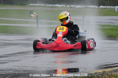 12/04/2009 : 1ère manche du Championnat Sud et 1ère manche du Championnat Régional Languedoc-Roussillon à Lavelanet (photos Julien Dejean) 2009 — karting