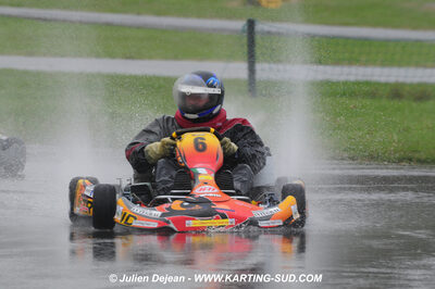 12/04/2009 : 1ère manche du Championnat Sud et 1ère manche du Championnat Régional Languedoc-Roussillon à Lavelanet (photos Julien Dejean) 2009 — karting