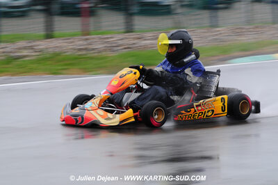 12/04/2009 : 1ère manche du Championnat Sud et 1ère manche du Championnat Régional Languedoc-Roussillon à Lavelanet (photos Julien Dejean) 2009 — karting