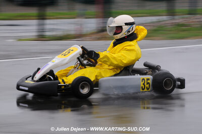 12/04/2009 : 1ère manche du Championnat Sud et 1ère manche du Championnat Régional Languedoc-Roussillon à Lavelanet (photos Julien Dejean) 2009 — karting