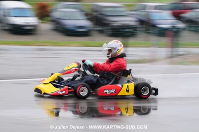 12/04/2009 : 1ère manche du Championnat Sud et 1ère manche du Championnat Régional Languedoc-Roussillon à Lavelanet (photos Julien Dejean) 2009 — karting