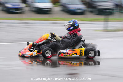 12/04/2009 : 1ère manche du Championnat Sud et 1ère manche du Championnat Régional Languedoc-Roussillon à Lavelanet (photos Julien Dejean) 2009 — karting