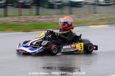 12/04/2009 : 1ère manche du Championnat Sud et 1ère manche du Championnat Régional Languedoc-Roussillon à Lavelanet (photos Julien Dejean) 2009 — karting