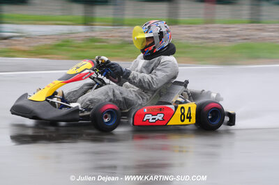 12/04/2009 : 1ère manche du Championnat Sud et 1ère manche du Championnat Régional Languedoc-Roussillon à Lavelanet (photos Julien Dejean) 2009 — karting