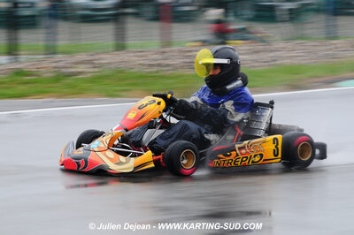 12/04/2009 : 1ère manche du Championnat Sud et 1ère manche du Championnat Régional Languedoc-Roussillon à Lavelanet (photos Julien Dejean) 2009 — karting