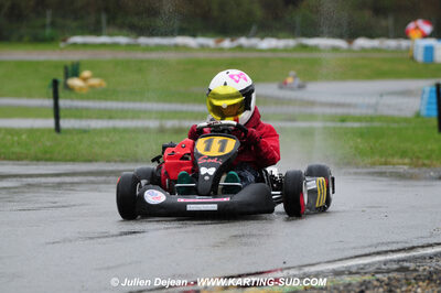 12/04/2009 : 1ère manche du Championnat Sud et 1ère manche du Championnat Régional Languedoc-Roussillon à Lavelanet (photos Julien Dejean) 2009 — karting