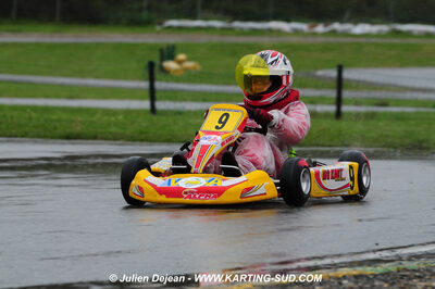 12/04/2009 : 1ère manche du Championnat Sud et 1ère manche du Championnat Régional Languedoc-Roussillon à Lavelanet (photos Julien Dejean) 2009 — karting