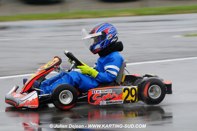 12/04/2009 : 1ère manche du Championnat Sud et 1ère manche du Championnat Régional Languedoc-Roussillon à Lavelanet (photos Julien Dejean) 2009 — karting