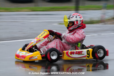 12/04/2009 : 1ère manche du Championnat Sud et 1ère manche du Championnat Régional Languedoc-Roussillon à Lavelanet (photos Julien Dejean) 2009 — karting