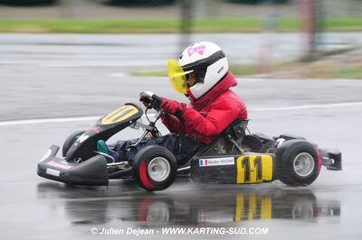 12/04/2009 : 1ère manche du Championnat Sud et 1ère manche du Championnat Régional Languedoc-Roussillon à Lavelanet (photos Julien Dejean) 2009 — karting