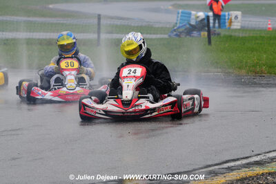 12/04/2009 : 1ère manche du Championnat Sud et 1ère manche du Championnat Régional Languedoc-Roussillon à Lavelanet (photos Julien Dejean) 2009 — karting