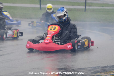 12/04/2009 : 1ère manche du Championnat Sud et 1ère manche du Championnat Régional Languedoc-Roussillon à Lavelanet (photos Julien Dejean) 2009 — karting